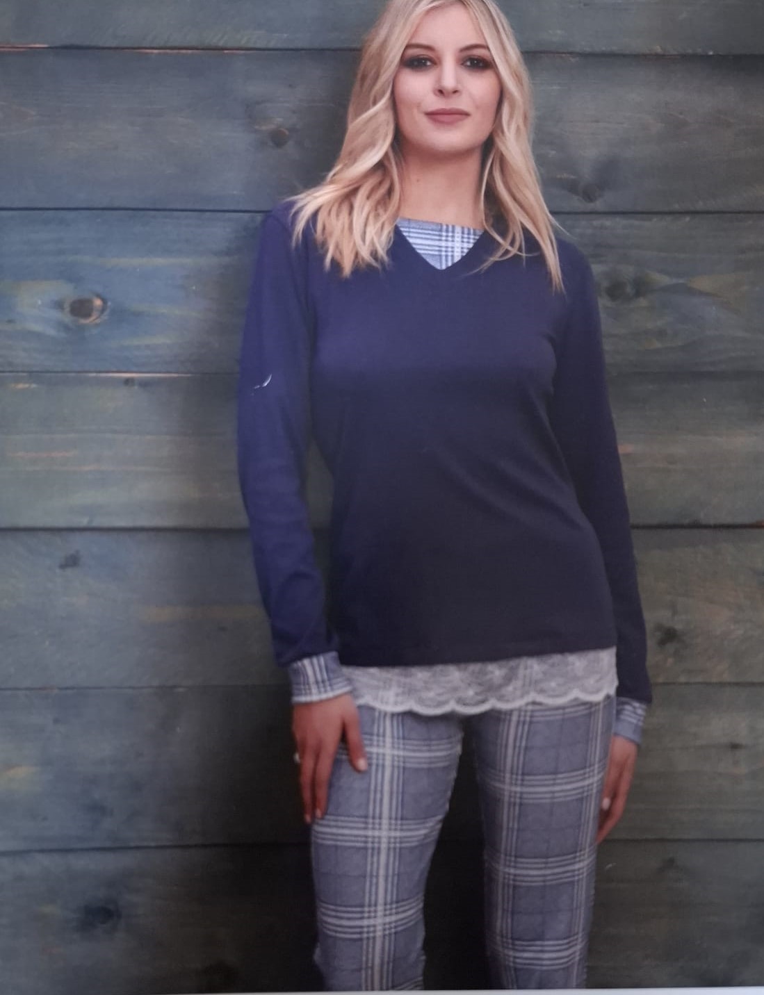 20257.jpg Pigiama Donna Invernale Interlook - immagine 1