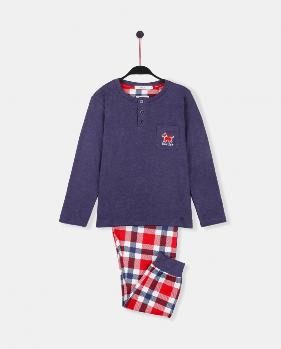 PIGIAMA-FIGLIO.jpg Pigiama bambino invernale - immagine 1